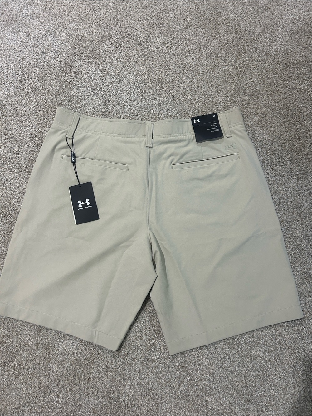 Under Armour Men’s Performance UA Golf Shorts - Khaki